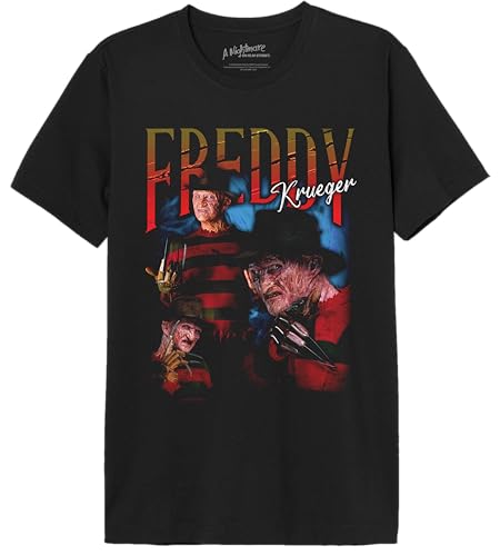 Ya en mundofriki.es: A Nightmare On Elm Street - Camiseta para Hombre, Negro, S
