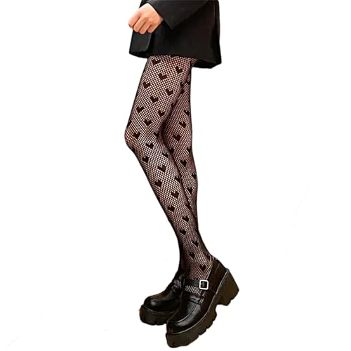 Image of Women Sexy Fishnet Stockings Lace Stockings Black Fish Net Tights Pantyhose Sexy Fishnet Tights (Standard, Black 4)
