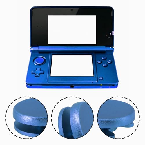 Image of 1pc Joystick Cap Metal Buttons Replacement Thumb Pad Cap Analog Compatible with Nintendo New 3DS 2DS XL LL Blue Metal Thumbstick Grip