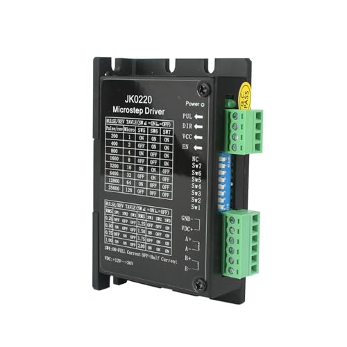 Pilote JK0220 alimentation moteur pas à pas à subdivision fine pour moteur 28 35 42