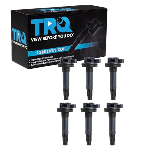 TRQ Ignition Coil Set Compatible with 16-19 Ford 16-20 Lincoln