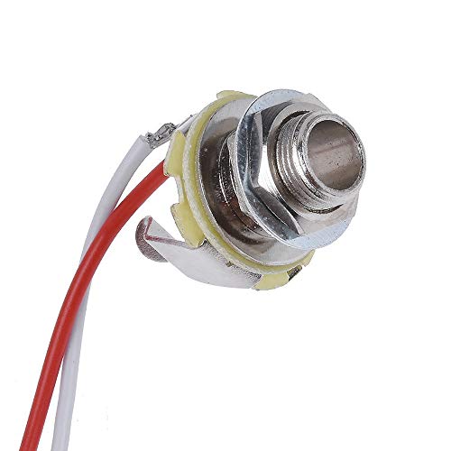 MUPOO Electric Guitar Wiring Harness Prewired Kit 3 Way Toggle Switch 500K Pots for Electric Guitar with 2 Humbuckers - Thumbnail 2
