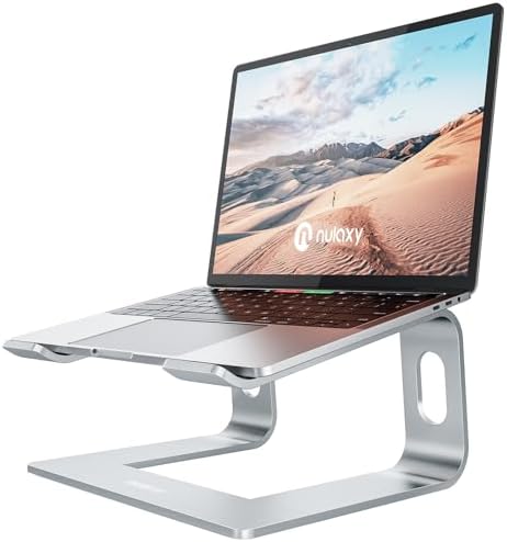 Nulaxy Laptop Stand, Ergonomic Aluminum Laptop
