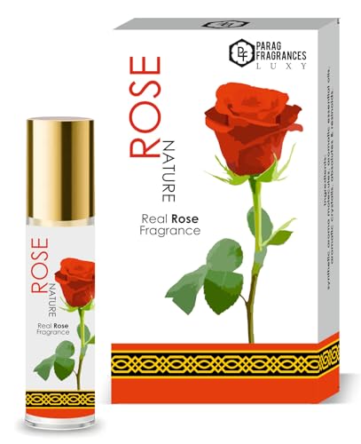 Image of Fragrances Alcohol Free & Long Lasting Attar Perfume Roll-On 6ml (Rose Nature)