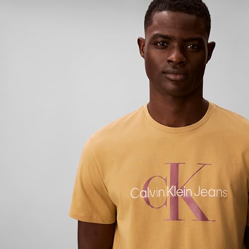 Image of Calvin Klein Men's Monogram Logo Crewneck T-Shirt