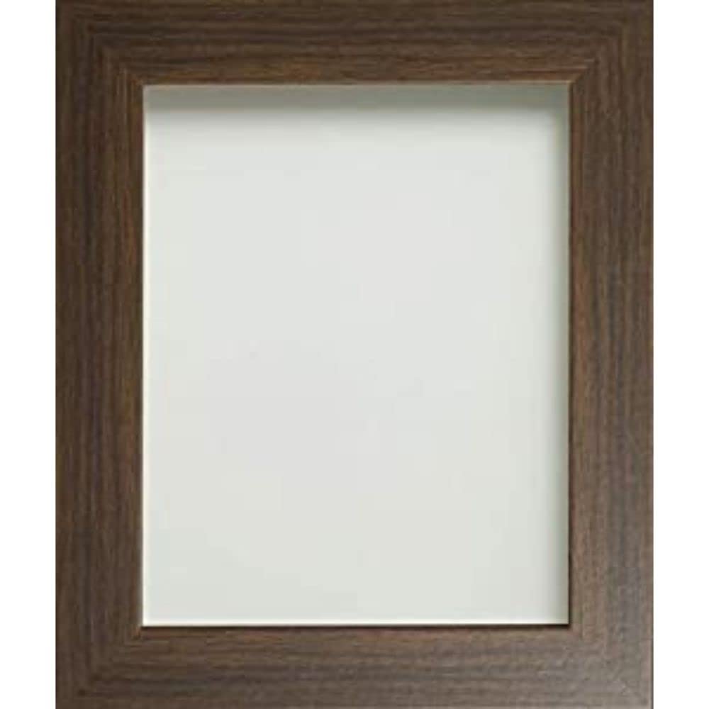 Frame Company Brown Watson Range A2 Picture Photo Frame *Choice Of Sizes* Fitted With Perspex