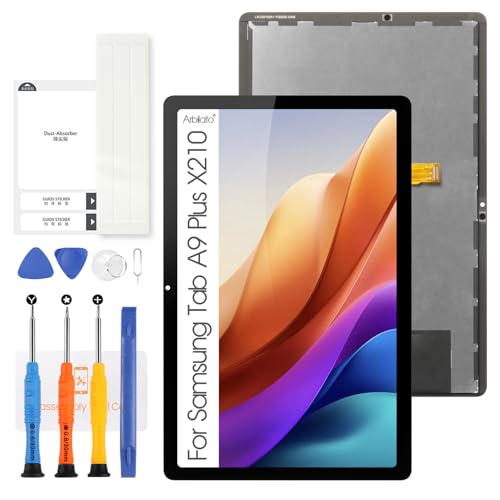 for Samsung Tab A9 Plus Screen Replacement - Professional Solution for a Flawless SM-X210, SM-X215, SM-X216B Display Touch Assembly Repair Part with Tools