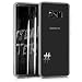 Produktbild kwmobile Samsung Galaxy S8 Hülle - Handyhülle für Samsung Galaxy S8 - Handy Case in Hashtag einzeln Design Silber Transparent
