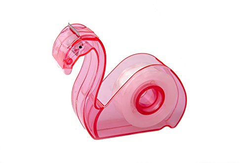 Flamingo Sticky Tape Dispenser Plastic Home Office Stationery Novelty Gift