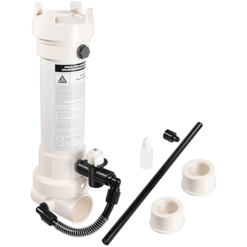 R171096 Pool Chlorinator, 320 Automatic in-Line Chlorine/Bromine Feeder Compatible with Rainbow 320, Upgraded Replacement for R171096 Chlorinator for Pools and Spas, for 6,500–70,000 Gallons
