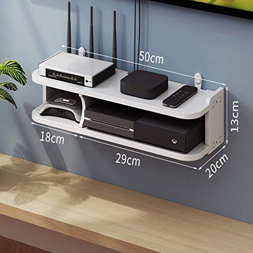 Schwimmende Regale Wand-TV-Schrank/WiFi-Router-Rack/Speicher-Rack CD/DVD-Player/Projekt