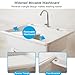 Utility Sink Laundry Tub for Washing Room, Free Standing Sink with Removable Washboard, for Household Laundry, Gardening Tool Cleaning, pet Grooming, Art Studio(64cm/25in)