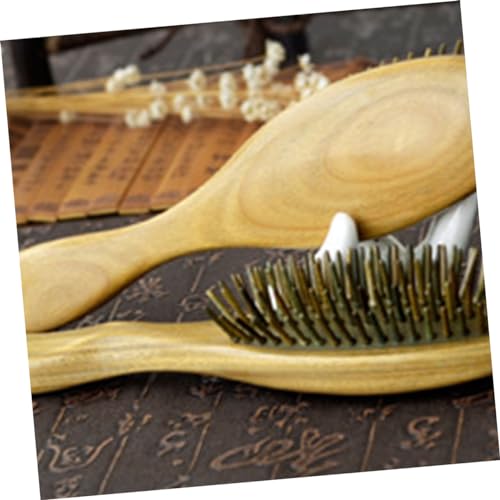 Brosse à cheveux bois anti-casse pour un démêlage doux - 4