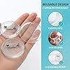 20 Pack Clear Button Pins 1.5 inch DIY Button Pins Kit Make Your Own Acrylic Buttons with Sublimation Maker Set for for Christmas Craft Supplies DIY Badges School Projects #3