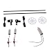 Tinksky Professional WLtoys V911 V911-1 V911-2 RC Helicopter Spare Parts Accessories Kit Set Main Motor Gear Tail Blade Tail Pipe Tail Motor Seat
