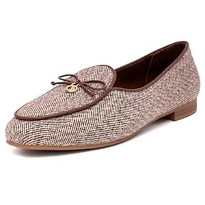 Nautica Woman Flat Loafers Luxury Designer Penny Shoes Slip On Ballet Comfortable Everyday Moccasins for Work Office Outdoor