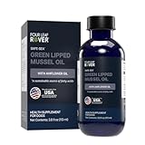 FOUR LEAF ROVER Safe-Sea - Green Lipped Mussels for Dogs with Ahiflower Oil and Astaxanthin -...