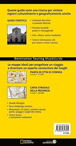 Cosenza. Pianta Di Città E Guida Turistica. 1:15.000 - 2