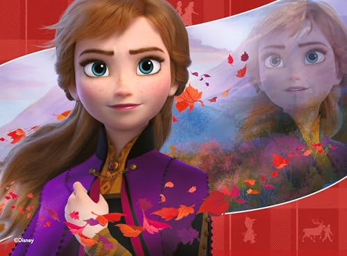 Ravensburger Disney Frozen 4 in a Box Jigsaw Puzzles for Kids Age 3 Years and Up – 12, 16, 20 & 24 Piece Puzzles, Preschool Learning Toy, Educational Puzzle Set, Gift for Boys & Girls - Image 4