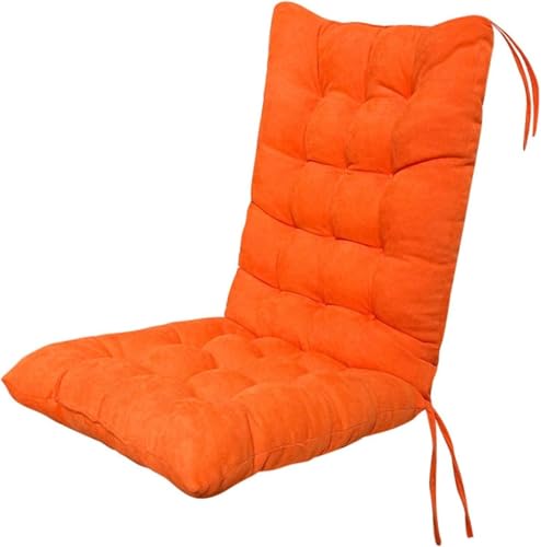 Eivdru Almofadas para cadeiras almofadas cadeiras jardim, 45 x 100 cm, almofada com encosto para cadeiras, almofadas macias de cadeira de sala de estar, almofada com encosto para cadeiras de terraço
