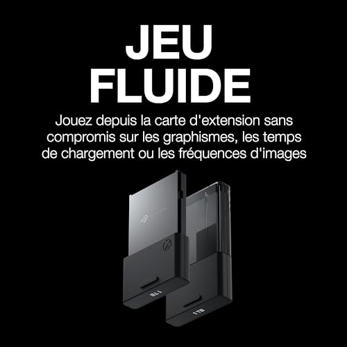 Seagate Expansion Card pour Xbox Series X| SSD Plug and Play NVMe SSD Expansion officiel permis Services Rescue STJR2000400 - vue 4