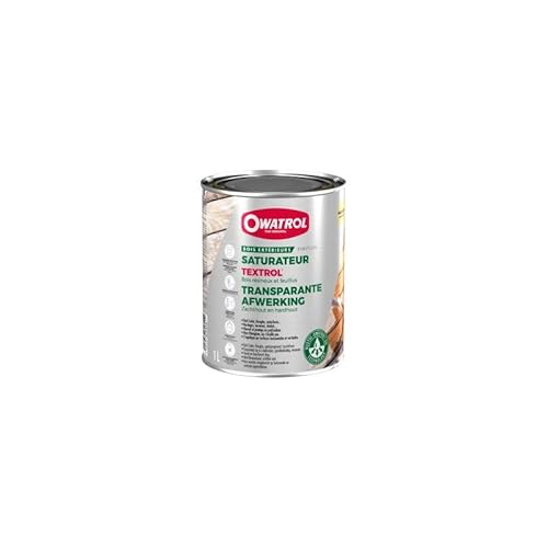Preisvergleich Produktbild OWATROL Textrol - Naturöl für Holz draußen 1 L, Altes Holz grau