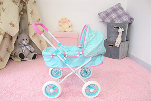 KOOKAMUNGA KIDS Rainbow 2 in 1 Doll Pram