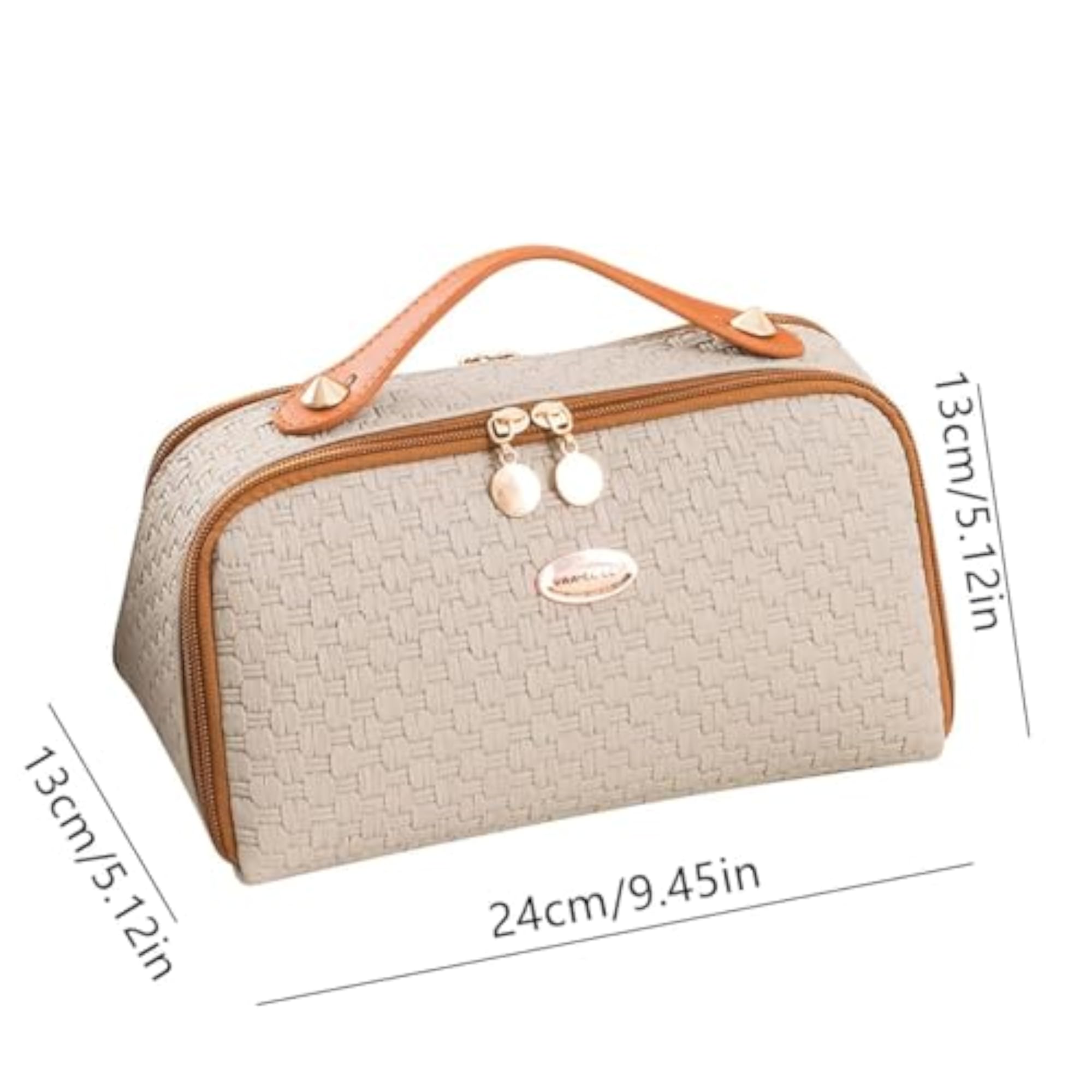 Travel Makeup Bag Portable Aesthetic Cosmetic Case