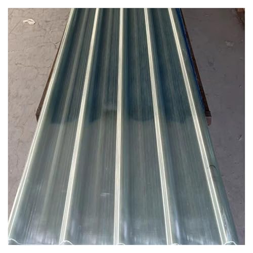 Green House Plastic Covering Roofing Panels Various Sizes Available Corrugated Skylight Tiles Machine Shop(A,0.9x1.1m/2.95x3.61ft)