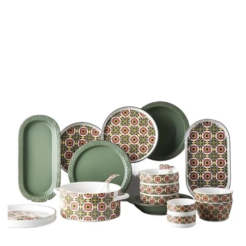 Imagen de Vajillas Completas Juego de vajilla de cerámica