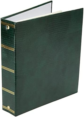 Pioneer Photo Albums Magnetic Self-Stick 3-Ring Photo Album 100 Pages (50 Sheets), Red, Medium