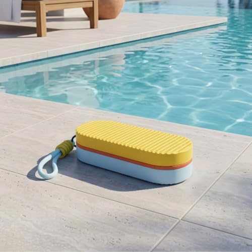 Image of First Lens Swim Goggles Case for Swimming Goggles & Eyeglasses - Yellow - SA01