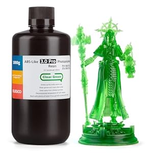 Elegoo Żywica ABS-Like 3.0 Pro Clear Green 1000g