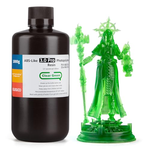 ELEGOO ABS-Like Resin 3.0 Pro, Higher Scratch-Resistance 3D Printing Photopolymer Resin, 405nm UV Resin for MSLA/DLP/LCD