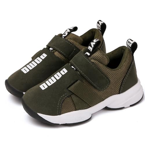 Daclay Kids Shoes Boys Girls Sports Soft Soled Running Elastic Cushion Cool Sneakers