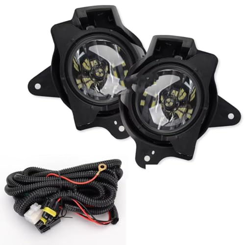 Ropaix Projecteurs Antibrouillard Pour Toyota Pour Hilux Pour Vigo Pour MK7 (2012-2016) Kit De Phares Antibrouillard Avec Faisceau Et Interrupteur(1 set led)