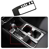 KELEIMAI Car Accessories Fit for Nissan Sentra 2020 2021 2022 2023 2024 2025 Interior Gear Shift Box Panel Cover Trim (Carbon Fiber) 1PC Stainless Steel