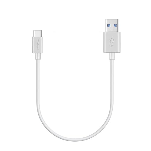 MaGeek Cable USB 3.0 a USB C, (1 pie) USB Type-C 3.1 Gen.1 Cable de datos de alta velocidad para Galaxy S20, S10, S9, S8, MacBook, Nintendo Switch,