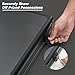 BALEEPA Card Display Case for Cards Aluminum Glass Trade Show Display Case Large Portable Trading with Lock for Jewelry, Collectibles, Sports Cards. 34IN x 22IN
