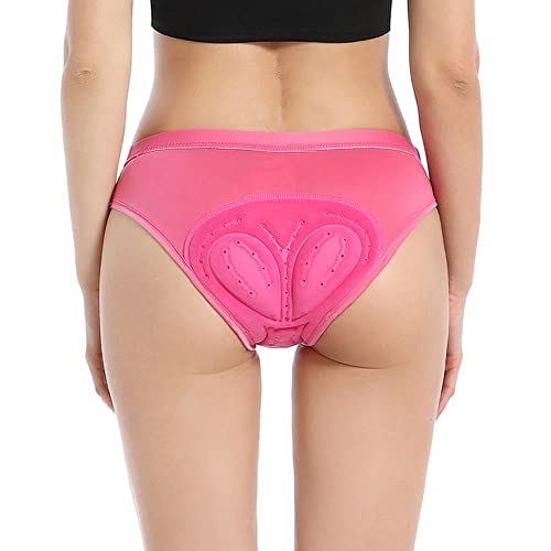 Sudusudo Women's Cycling Underwear Bike Shorts Biking Undershorts Bicycle Briefs Cycling Underpants With Gel Padded Pink #TOP5