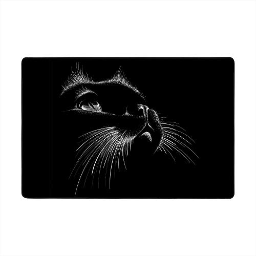 Tapis chat en microfibre corail de qualité supérieure salon - 3
