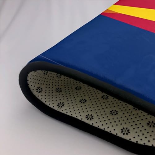 Tapis de sol en flanelle Arizona anti-tache grand format pour salon