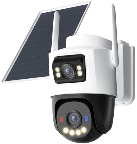 Imou 10MP(5MP+5MP) Telecamera WiFi Esterno Batteria con Doppia Lente