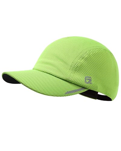 Image of GADIEMKENSD Running Hat Performance Mesh Hat, Excellent Ventilation, Lightweight, Reflective Design, Anti-Glare