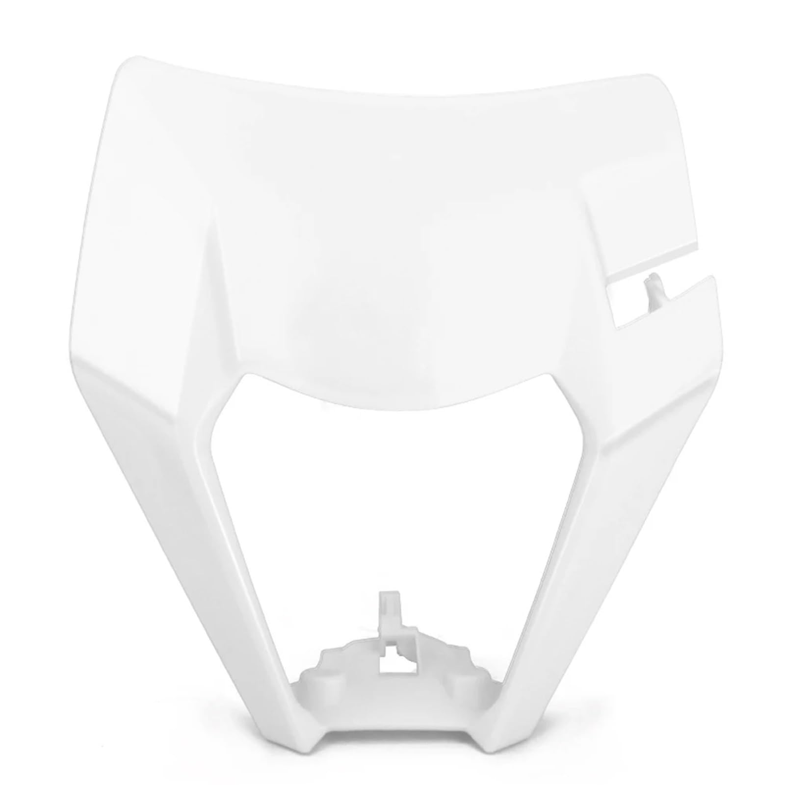 Luz antiniebla de foco Faro delantero LED para motocicleta, compatible con K&TM EXC EXCF SX SXF XC XCF XCW XCFW 125 150 250 300 350 450 530(White Cover face)