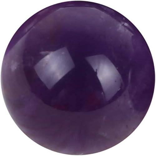 Decoración de aula, 1 bola morada grande, esfera de cristal de cuarzo amatista, bonita piedra natural, decoración del hogar, adornos divertidos de