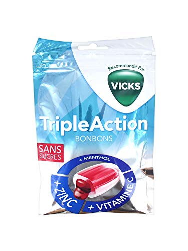 Vicks Triple Action Bonbons, 72 g
