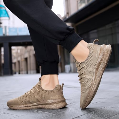 Image of Men's Shoes Running Walking Sneakers Casual Tennis Slip on Shoes Lightweight Breathable Fashion Comfortable Workout Athletic for Gym Sport Shoe
