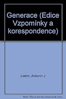 Generace (Edice vzpominky a korespondence) 8020202544 Book Cover