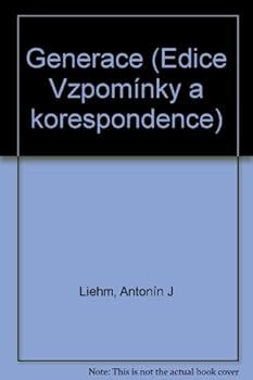 Hardcover Generace (Edice vzpomi´nky a korespondence) (Czech Edition) [Czech] Book